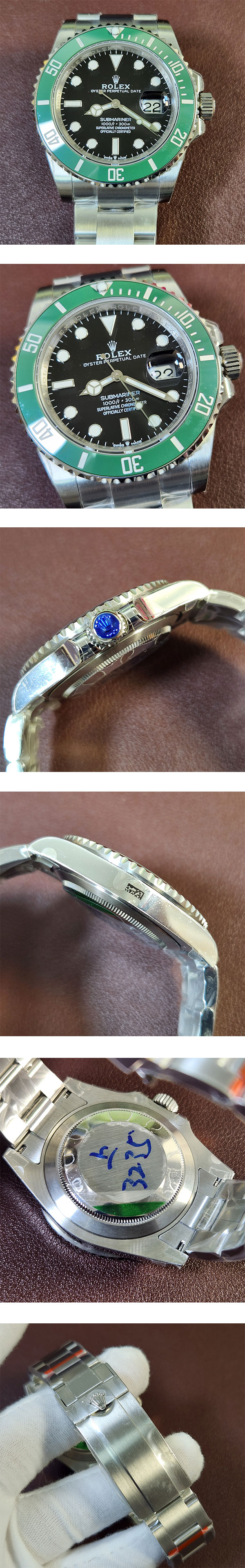 最高級のロレックスコピー時計126610LV サブマリーナー デイト 41mm  Cal.3235搭載！